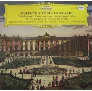 W.A. Mozart - Violinkonzerte No 4 & No 5 (LP)