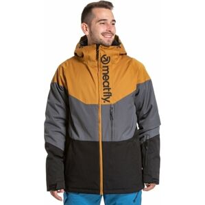 Meatfly Hoax Premium Snb & Ski Jacket Wood/Dark Grey/Black XL