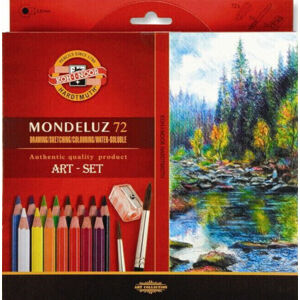 KOH-I-NOOR Sada akvarelových ceruziek 72 ks