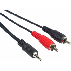PremiumCord Jack 3.5mm-2xCINCH M/M 3 m Audio kábel