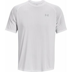 Under Armour Men's UA Tech Reflective Short Sleeve White/Reflective M Fitness tričko