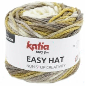 Katia Easy Hat 500 Brown/Ochre