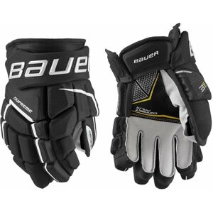 Bauer Hokejové rukavice S21 Supreme 3S Pro JR 11 Čierna-Biela