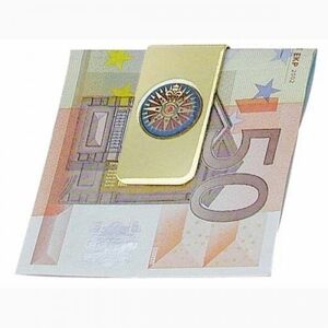 Sea-club Money Clip Compass Rose - brass