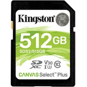 Kingston 512GB SDXC Canvas Plus UHS-I
