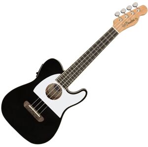 Fender Fullerton Telecaster Koncertné ukulele Čierna