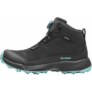 Icebug Dámske outdoorové topánky Stavre BUGrip GTX Womens Shoes Black/Jade Mist 40,5