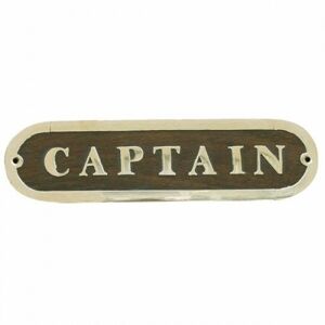 Sea-club Door name plate - Captain