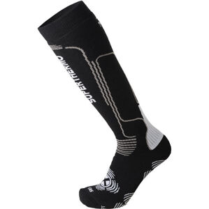 Mico Heavy Weight Primaloft Ski Socks Nero Grigio S
