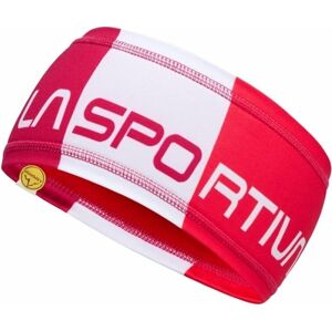 La Sportiva Diagonal Headband Cerise/White UNI