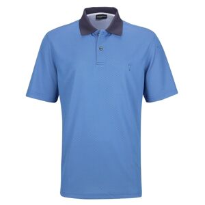 Golfino Chamonix Mens Polo Shirt Henley Blue 52