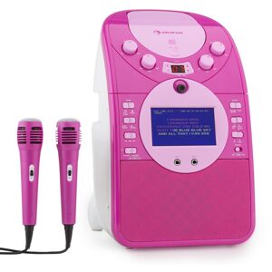 Auna ScreenStar Karaoke systém Ružová