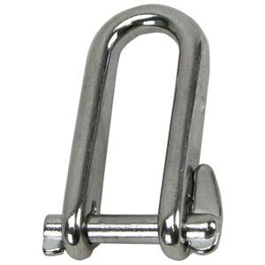 Osculati D - Shackle w. captive locking pin Stainless Steel 8 mm