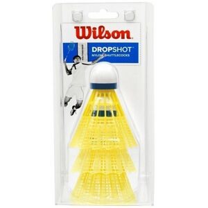 Wilson Dropshot Shuttlecocks 3 Pack Yellow