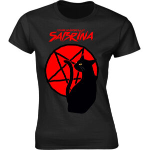 Sabrina The Teenage Witch Tričko Salem Pentagram XL Čierna