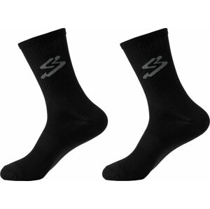 Spiuk Top Ten Long 2 Sock Pack Black 40-43