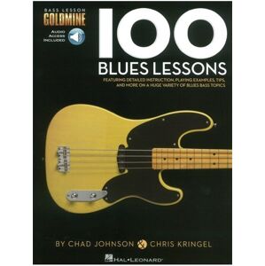Hal Leonard Bass Lesson Goldmine: 100 Blues Lessons Noty