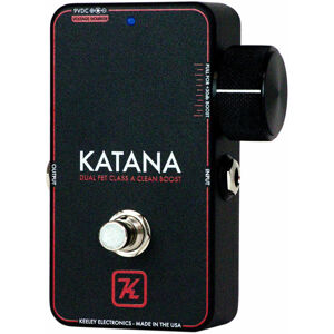 Keeley Katana Custom Black Special Edition