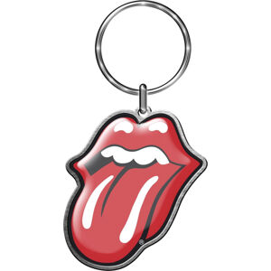 The Rolling Stones Tongue Kľúčenka Červená