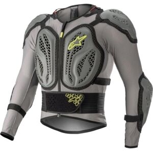 Alpinestars Chránič tela Bionic Action V2 Protection Jacket Gray/Black/Yellow Fluo L