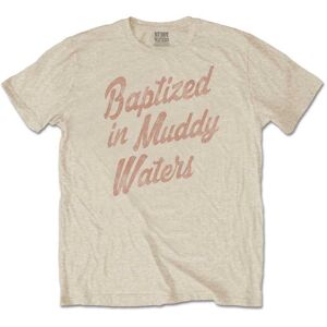 Muddy Waters Tričko Baptized Béžová S