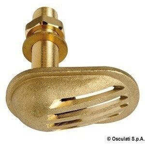 Osculati Cast brass thru hull scoop strainer 3/4ʺ