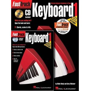 Hal Leonard FastTrack - Keyboard Method 1 Starter Pack Noty