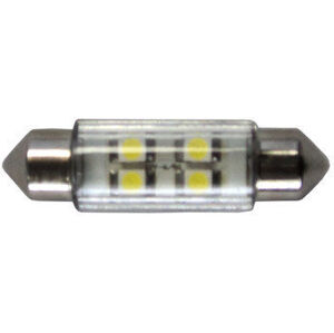 Lalizas LED Bulb 12V T11 SV8.5-8 39mm Cool White 2x4 LEDs 360°