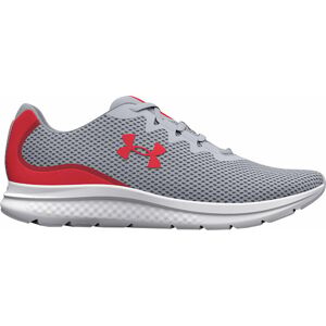 Under Armour UA Charged Impulse 3 Running Shoes Mod Gray/Radio Red 41