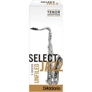 D'Addario-Woodwinds Select Jazz Unfiled 3M Plátok pre tenor saxofón