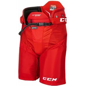 CCM Hokejové nohavice JetSpeed FT485 JR Červená M