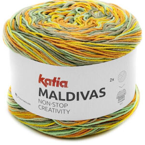 Katia Maldivas 84 Green/Mustard