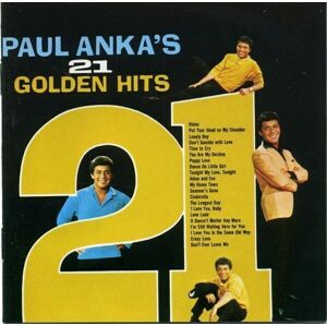 Paul Anka 21 Golden Hits Hudobné CD