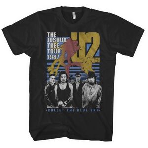 U2 Tričko Bullet The Blue Sky Čierna L