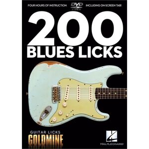 Hal Leonard 200 Blues Licks Guitar Noty