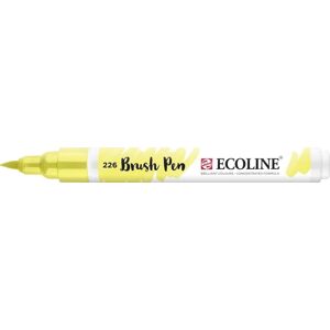 Ecoline Akvarelové perá Brush Pen Pastel Yellow