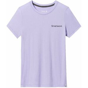 Smartwool Women's Explore the Unknown Graphic Short Sleeve Tee Slim Fit Ultra Violet L