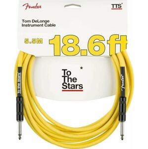 Fender Tom DeLonge 18.6' To The Stars Instrument Cable Žltá 5,5 m Rovný - Rovný