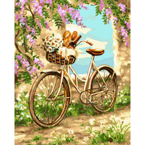 Gaira Maľovanie podľa čísiel Bicykel