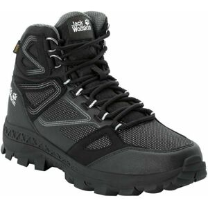 Jack Wolfskin Downhill Texapore Mid W Black/Grey 40,5 Dámske outdoorové topánky