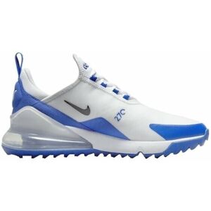 Nike Air Max 270 G Golf Shoes White/Black/Racer Blue/Pure Platinum 47