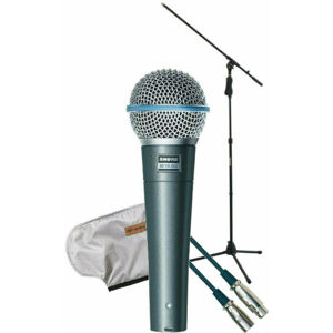 Shure BETA58A SET Vokálny dynamický mikrofón