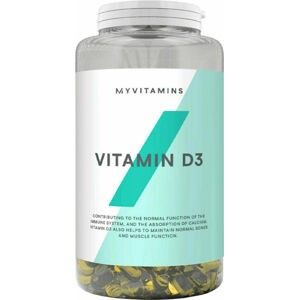 MyVitamins Vitamin D3 180 caps Kapsule