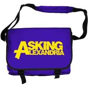 Asking Alexandria Logo  Taška na rameno Čierna-Fialová