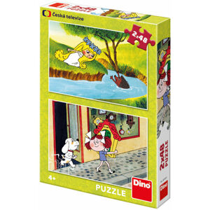 Dino Puzzle Dievčatá z rozprávky 96 dielov