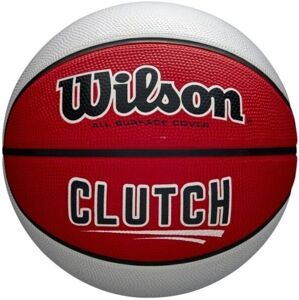 Wilson Clutch Basketball Red/White 7