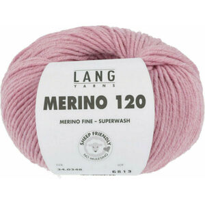 Lang Yarns Merino 120 0348 Pink Melange