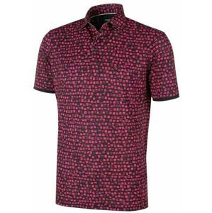 Galvin Green Mack Ventil8+ Mens Polo Shirt Pink/Black XL