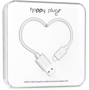 Happy Plugs Micro-USB Cable 2m White