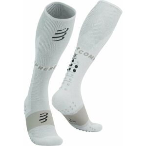 Compressport Full Socks Oxygen White T1 Bežecké ponožky